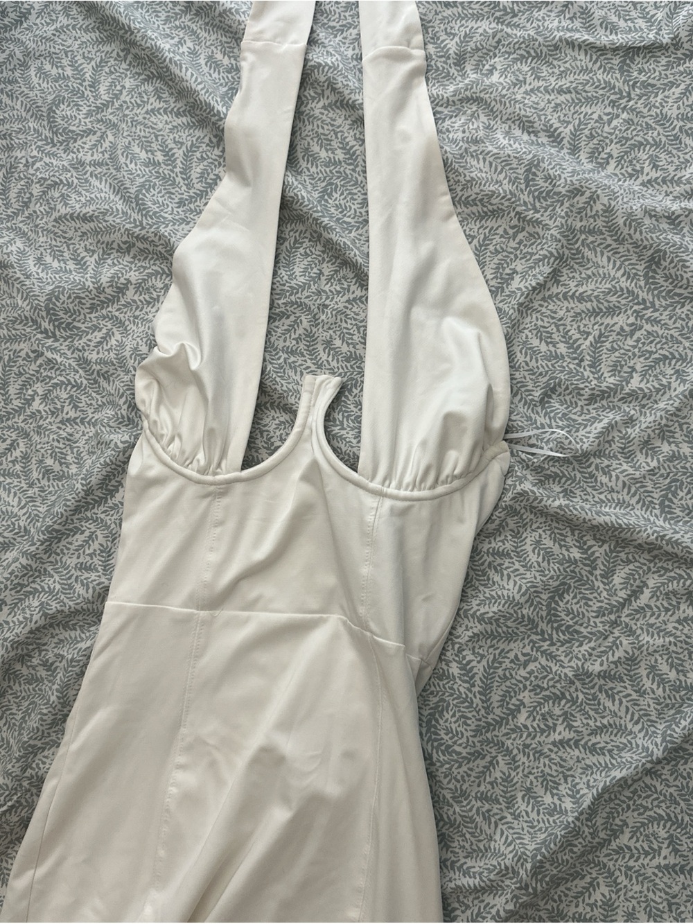 Princess Polly Cream Halter Midi Dress